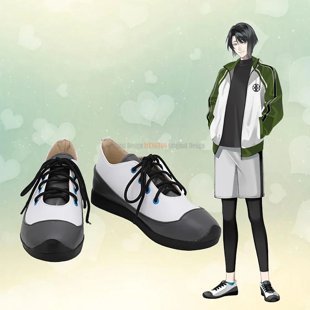 Matsui gou sapatos cosplay touken ranbu matsui gou botas cosplay sapatos de couro feitos sob encomenda