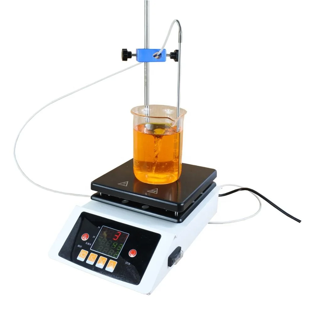 

7.09x 7.09 1inch Ceramic Digital Hotplate laboratory magnetic stirrer mixer with Heater