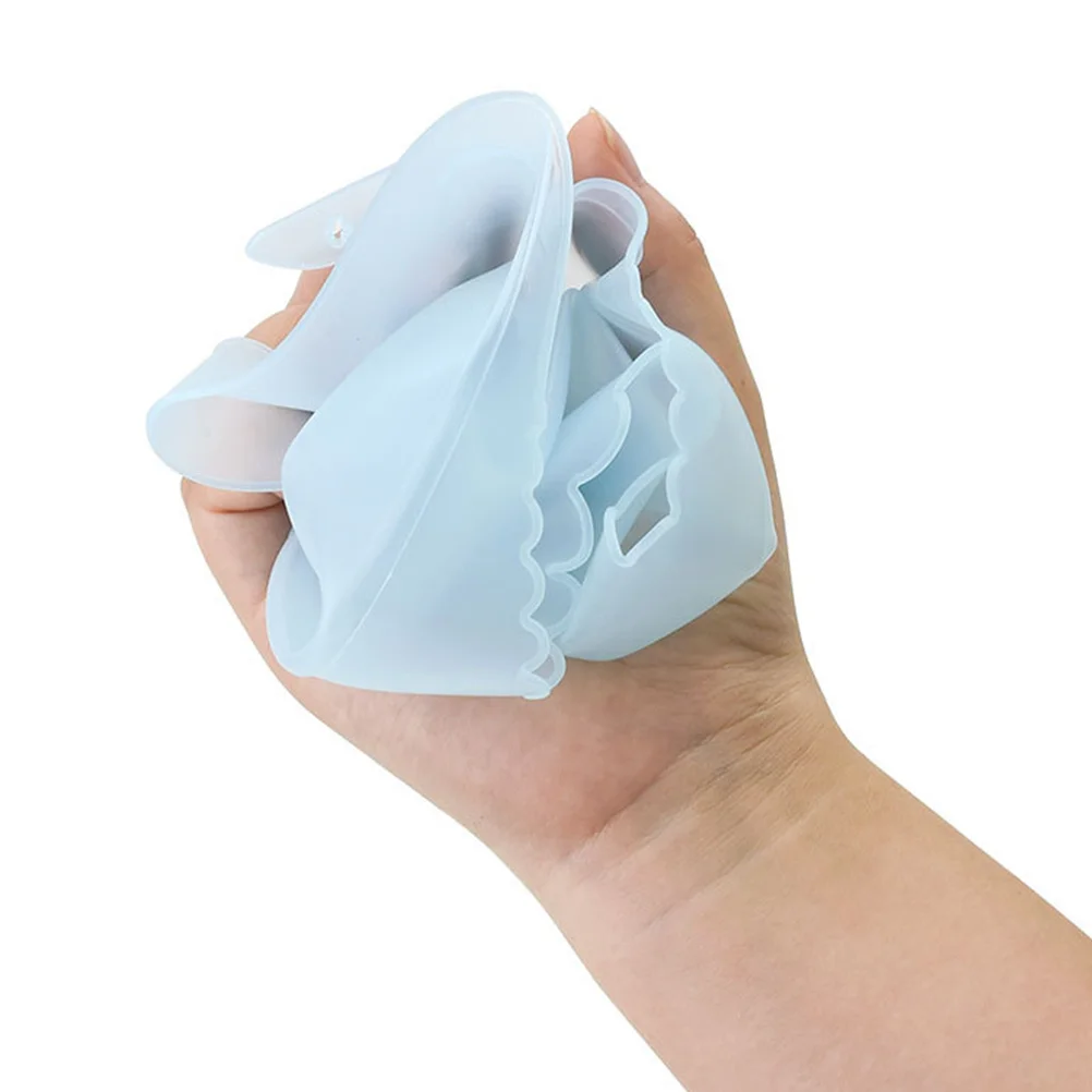 قطعتان من مرايل الأطفال المصنوعة من السيليكون الناعمة والصديقة للبشرة وخفيفة الوزن ومرايل تناول الطعام قابلة للتعديل لحماية العاب للأولاد والبنات #6