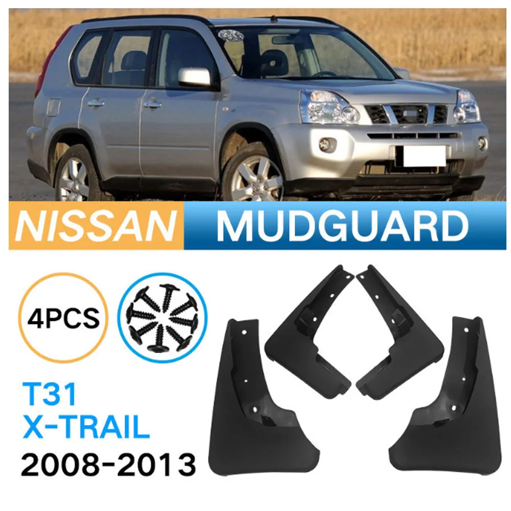 

Car Mudguards For Nissan X-Trail ABS Mud Guards Fender Flare Mudflaps Exterior Parts Auto Accessories