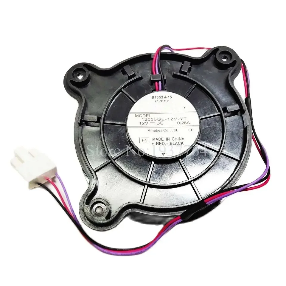 new for refrigerator Fan motor for refrigerator freezer NMB12035GE-12M-YT 12V DC 0.26A