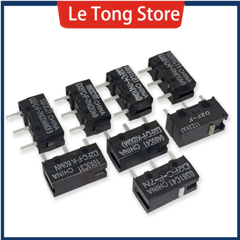 2PCS 5PCS 10PCS  Brand new Original for omron D2FC mouse micro switch button D2FC-F-7N 10M 20M OF D2FC-F-K 50M