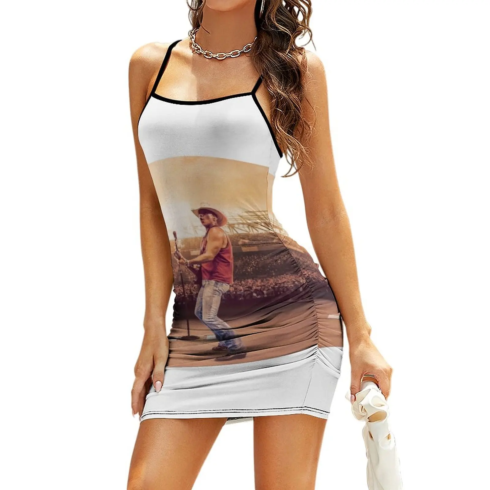 

live Kenny a Chesney little sun goes down 2024 Sling Dress prom clothes dress summer 2025 women