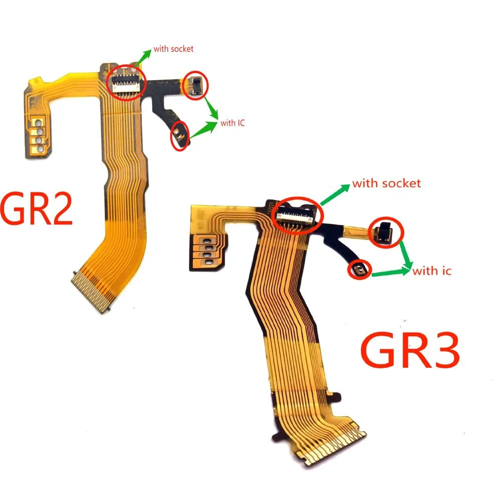 Novo cabo flexível do obturador de lente, cabo de abertura do obturador para ricoh gr ii gr2 gr iii gr3 peças de reparo de câmera digital