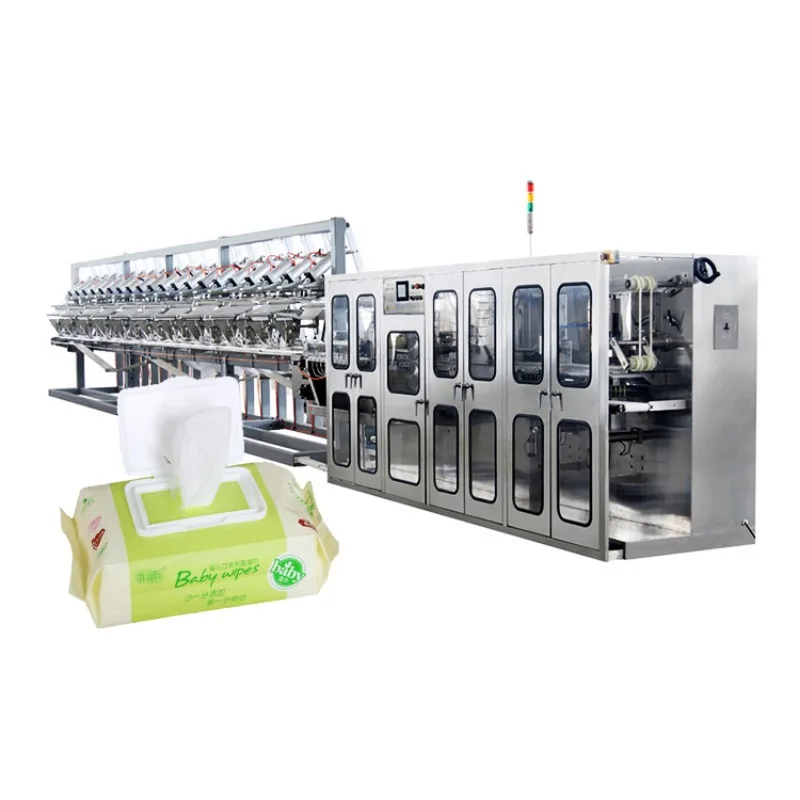 Fully Automatic Wet Wipes Tissue Making Machine Using Advanced Technologies and Top-Grade Materials for Exports