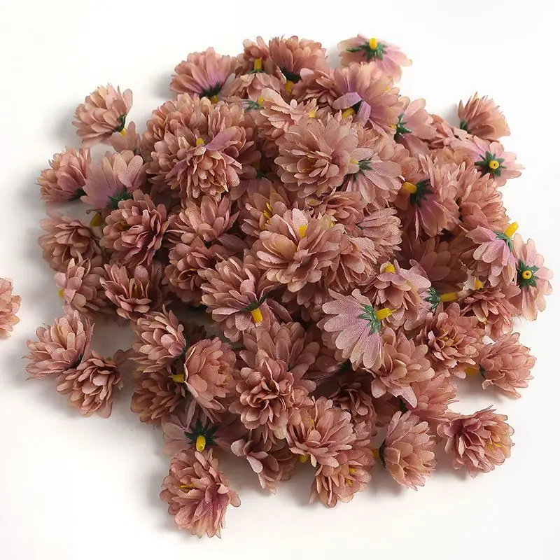 30/40 Stück Mini-Nelken, handgefertigte künstliche Blumenköpfe für Zuhause, Hochzeitsdekoration, DIY-Kranz, Geschenk, Scrapbooking, Kunstblumen – Detail 11