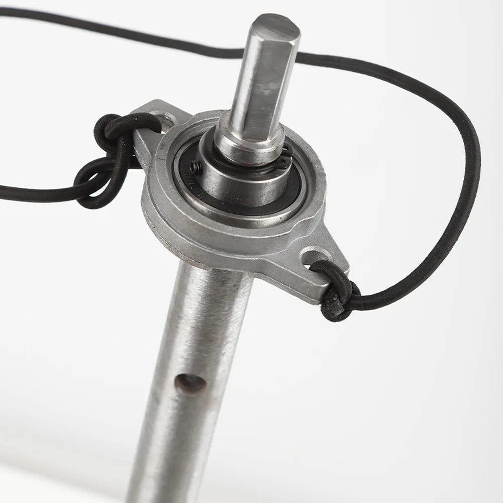 氷上釣り-冬の釣り-アイスオーガー延長接続ロッド-落下防止安全機能-軽量アルミニウム合金