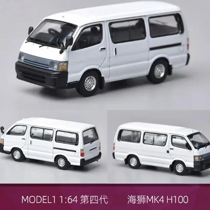 

Model One Diecast 1:64 Scale HiAce MK4 H100 Simulation Alloy Car Model Static Display Collectible Toy Souvenir Decoration
