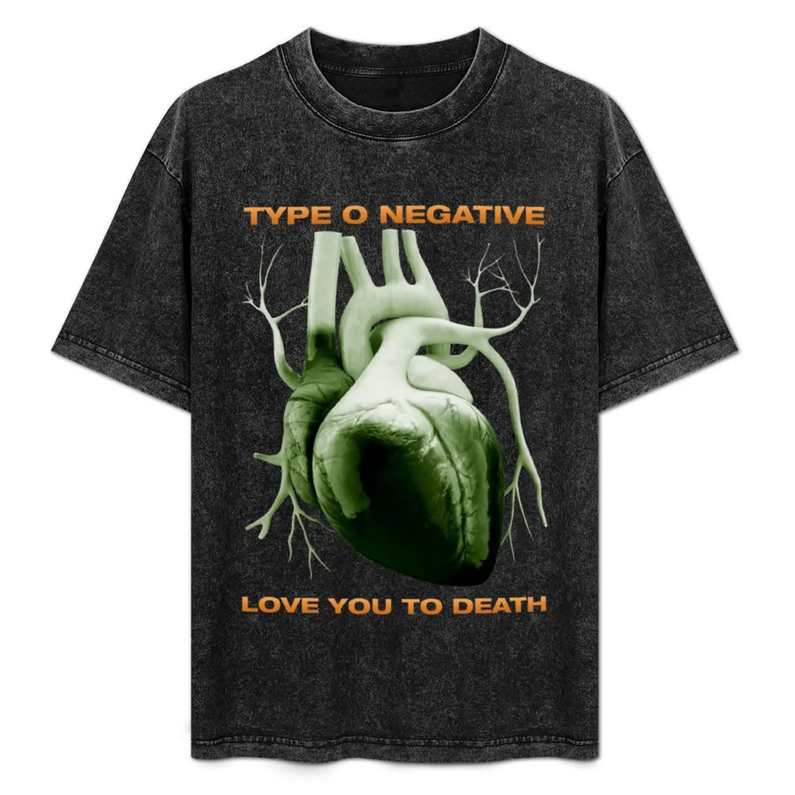 

Type O Negative - Love You To Death (green) T-Shirt t shirt man plain t shirt man cotton T-Shirt