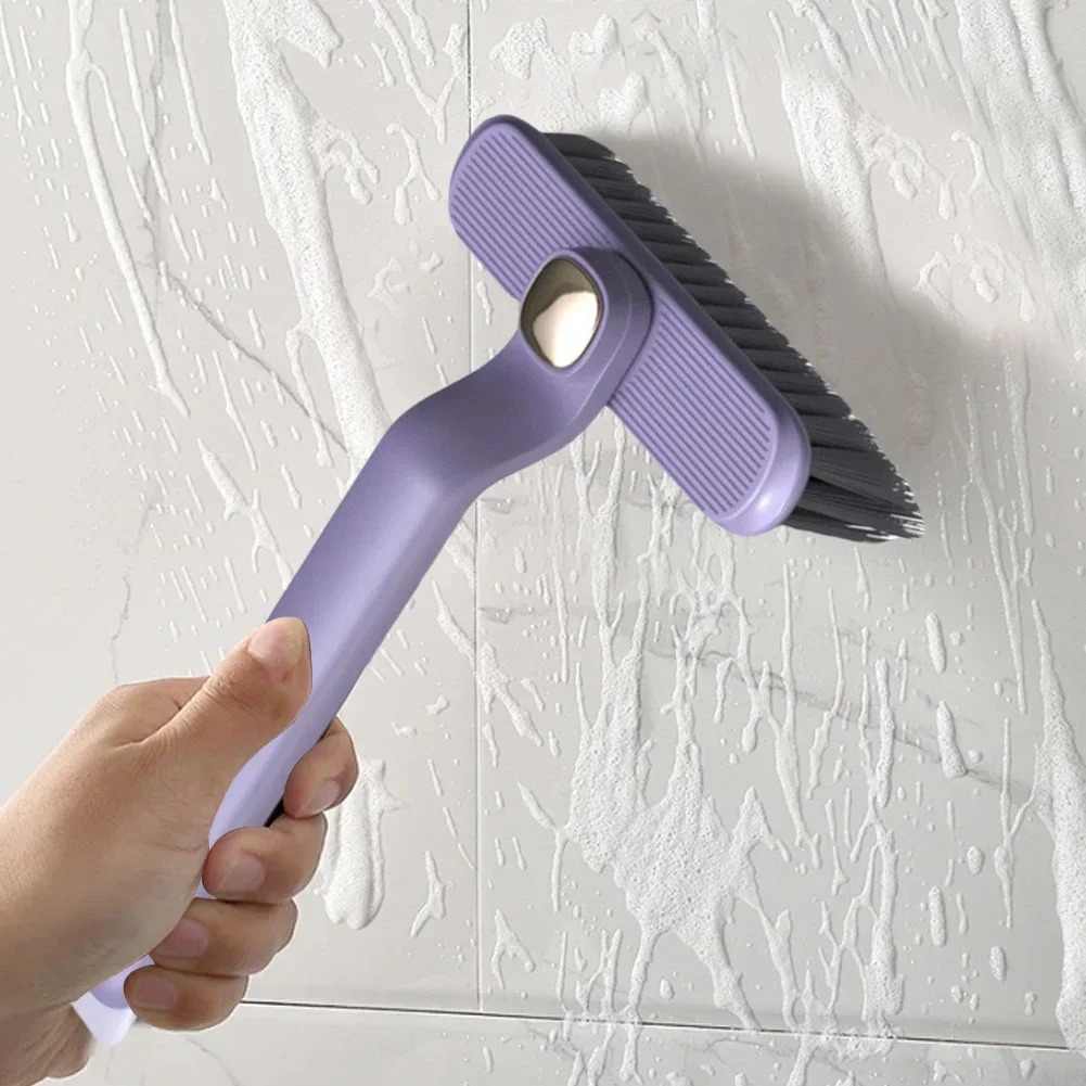 Multi-Function Rotating Crevice Cleaning Brush Tile Joints Dead Angle Crevice Gap Cleaner Brush for Bathroom Household Kitchen