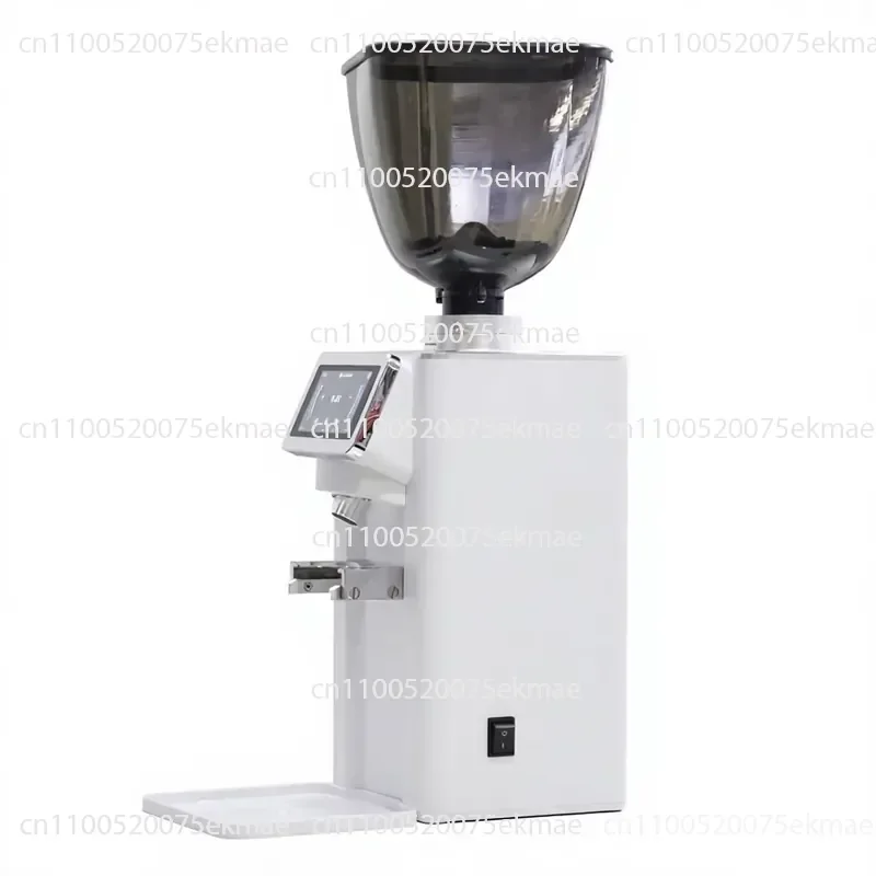 Commercial Household Electric Coffee Grinder 84mm Flat Burr Espresso Bean Grinder