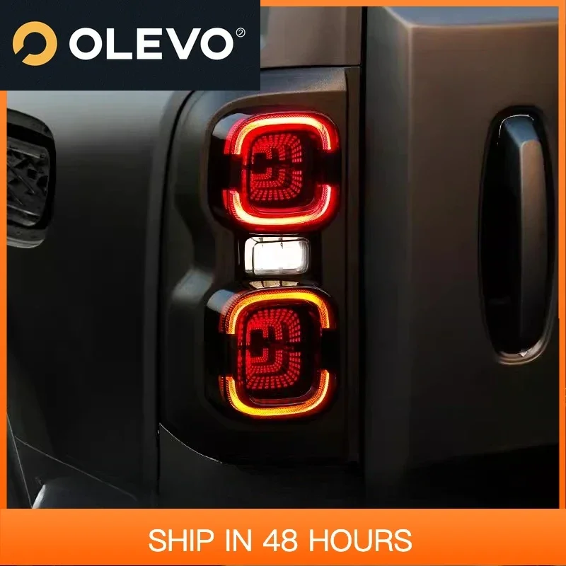 

Новинка для Great Wall Haval H9 2024 2024, крышка заднего фонаря автомобиля, дымчатый черный задний фонарь, защитный чехол, авто внешние аксессуары