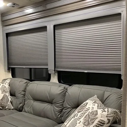 RV Day And Night Shades Honeycomb Blinds UV Sun Protection Magnetic For RV Door Window