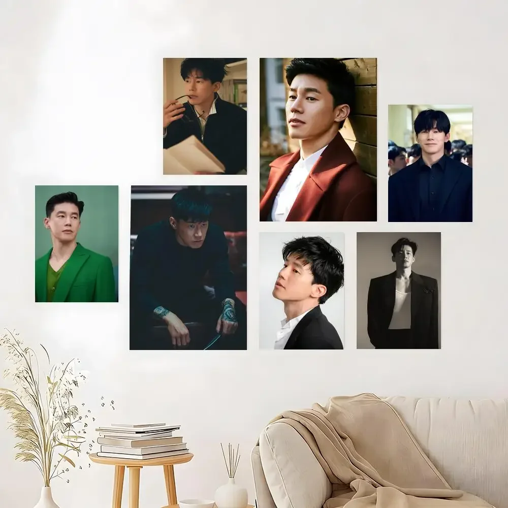 Korean Stars K-Kim M-Mu-yeol Hot Poster Multi-Purpose Wall Art For Living Room Bedroom Office Bar Home Decor Gift