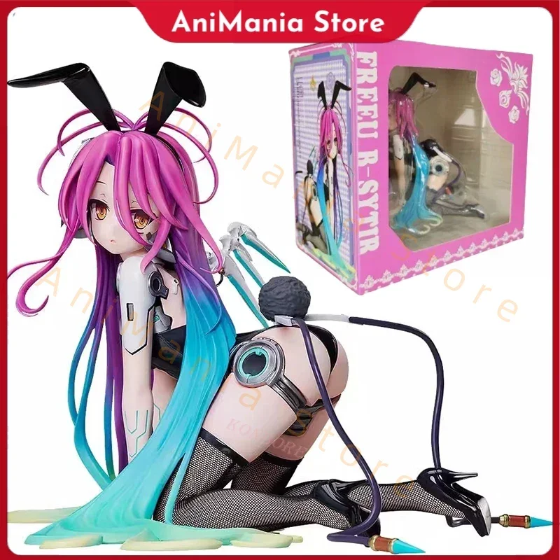 

17cm FREEing B-style No Game No Life Zero Sexy Anime Figure Schwi Bunny Girl Action Figure #604 Figma Collectible Model Doll Toy