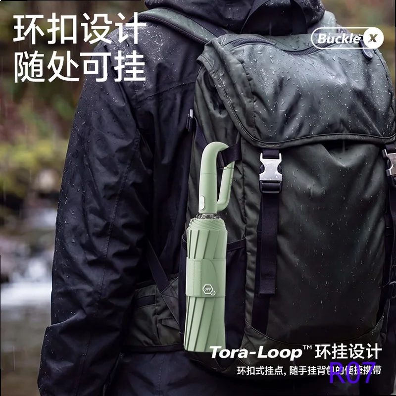 Auto Open Umbrella Double Person Windproof Portable Umbrella Sun Rain Umbrella