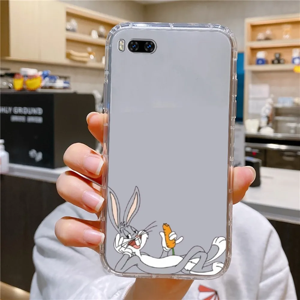 B-bugs B-bunny Cartoon Phone Case For Huawei Mate P10 P20 P30 P40 P50 Smart Z Honor 50 60 70 Pro Lite Transparent Case