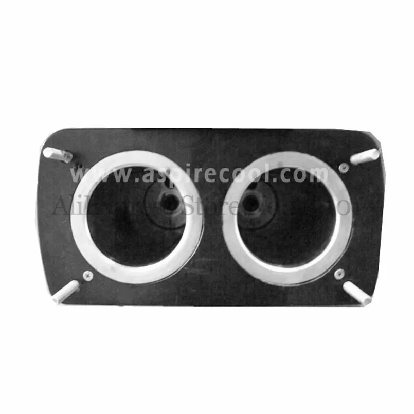 قطع غيار لوحة قاعدة بلاستيكية سوداء جديدة لاستبدال ملحقات آلة الآيس كريم الناعمة