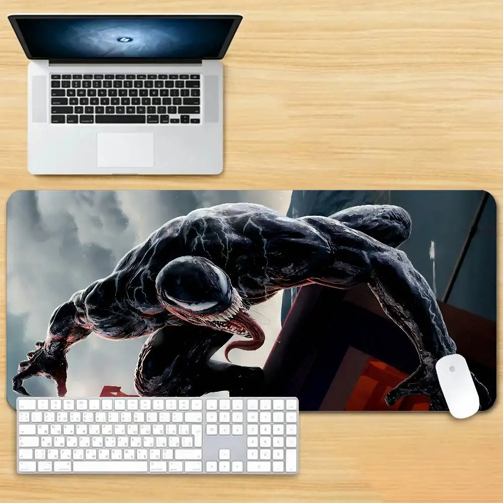 Cool V-Venom Gaming Mouse Pad Non-Slip Lock Stitched Edge Large Office Desk Mat For Computer And Keyboard