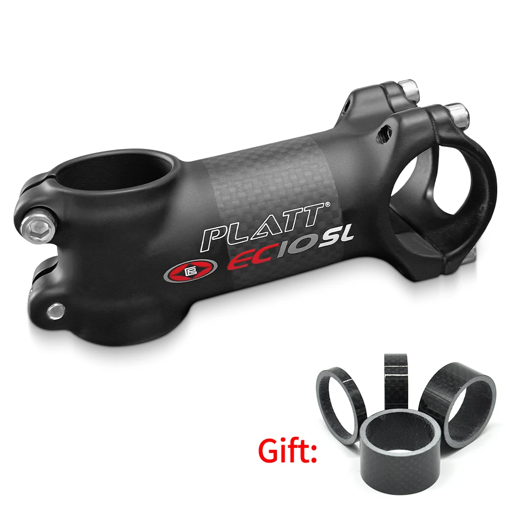 ECIOSL-Road Bike Handlebar Stem, Aluminum Alloy, Carbon Fiber, Riser, MTB Bicycle Stem Rod, Aluminium Alloy, Cycling Stems