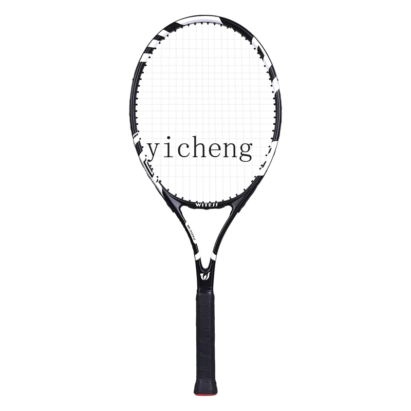 YY Carbon Tennis Rackets Double Beginner Tennis Trainer