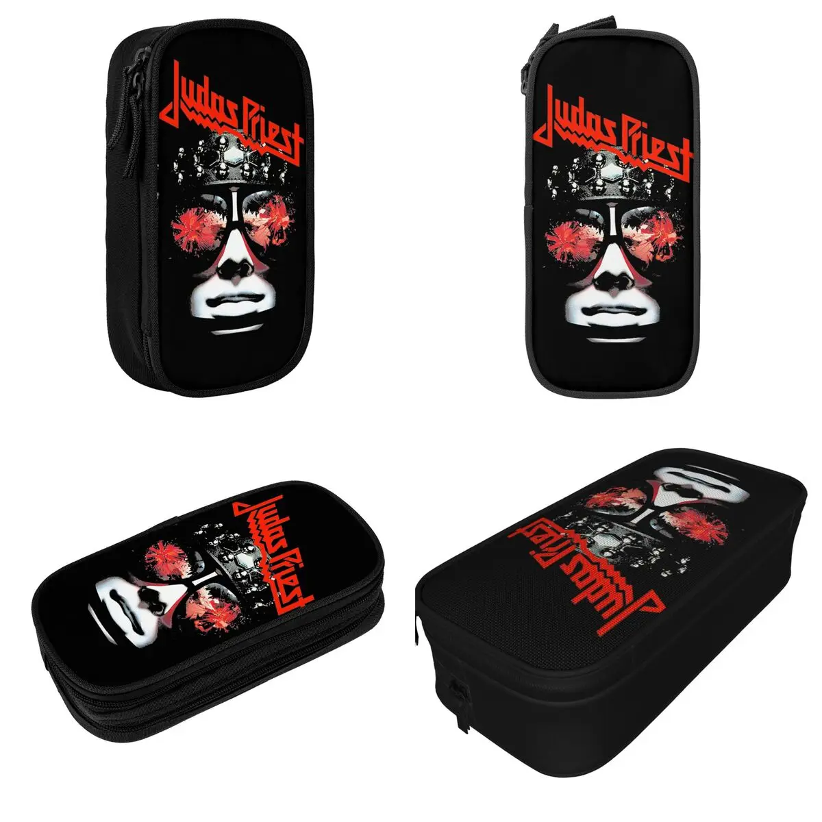 Band Judas Priest Metal Rock Accessories Pencil Case Large-capacity Kids Pen Case Amazing Gift