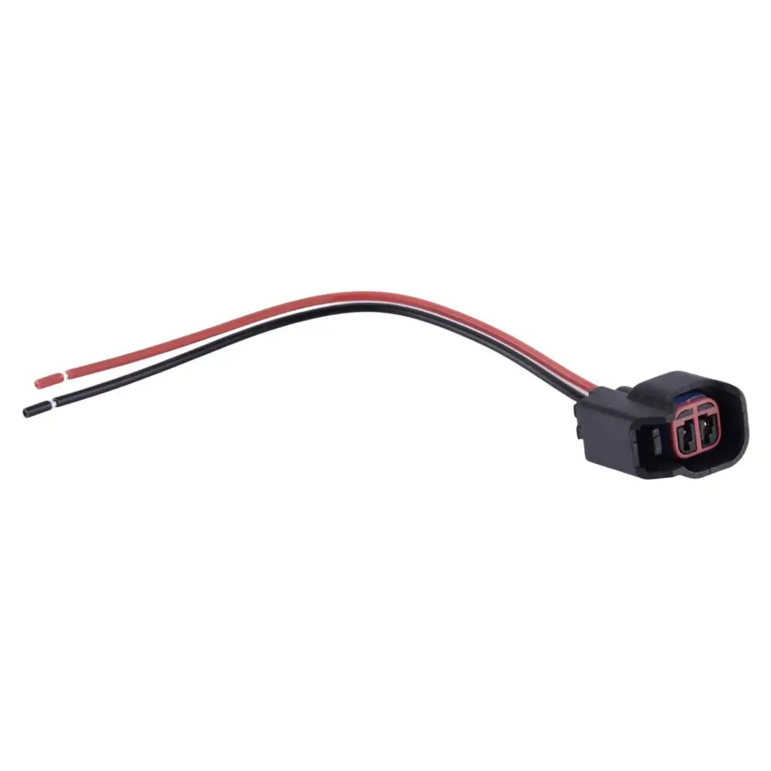 Car Fuel Injector Connector Pigtail Harness Socket Plug Wiring EV6 EV14 fit for Ford E-150 E-250 F-150 Mustang Ranger Focus Flex