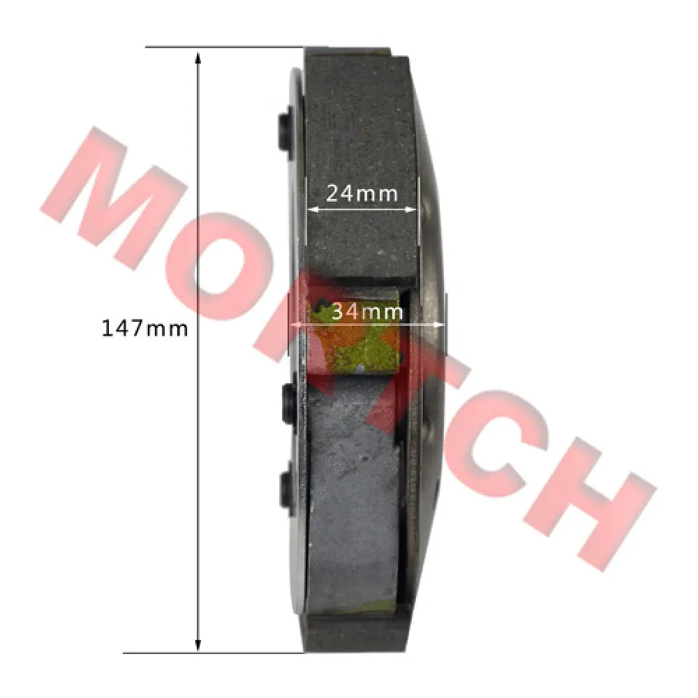 147mm Clutch Carrier Assembly Clutch Disc Replacement OE 0120-0526A0 Fits CFMOTO CF250 V3 V5 ATV Spare Parts