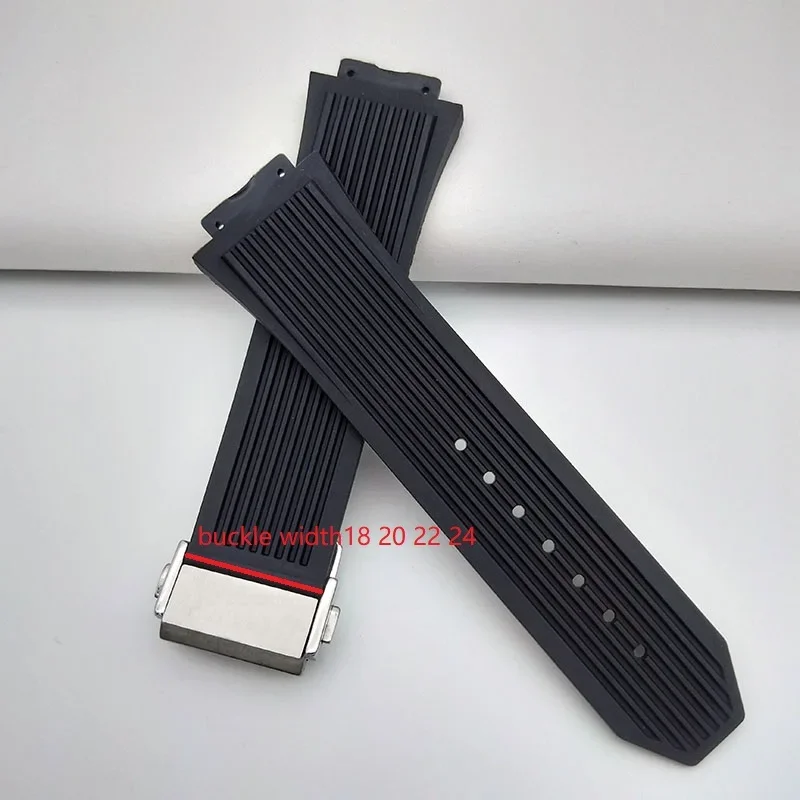 20mm 22mm 24mm Watch strap stainless steel Buckle for HUBLOT fusion classic big bang king power series Watch Folding Clasp