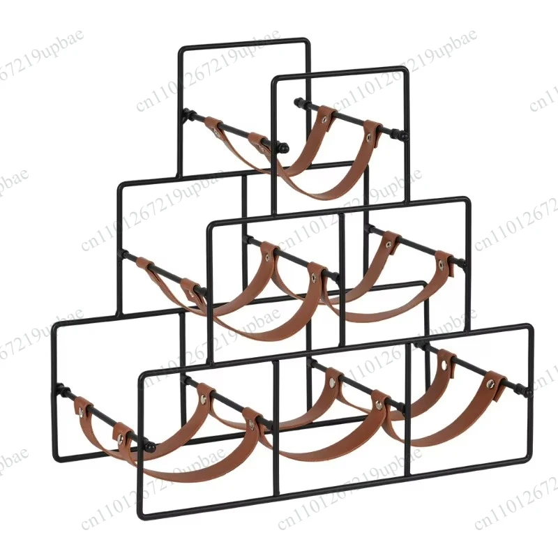 Modern Wine Rack, Living Room Desktop Wine Bottle Storage Rack, Kitchen Bottle Display Stand, Simple Bar Counter Storage Holders