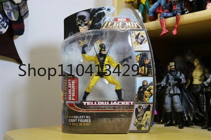 

Original Hasbro Marvel MARVEL LEGENDS Yellowjacket (Meatball) 6-inch Articulated Action Figure Toy Model Collectible
