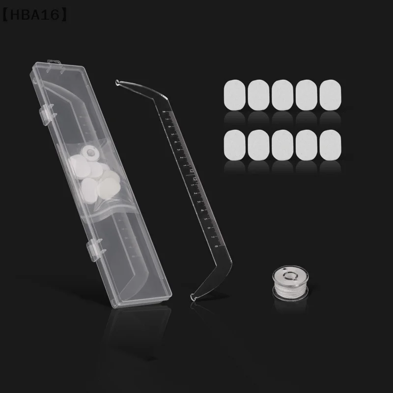 

〔HBA16〕Precision Tattoo Positioning Ruler Guide Shaper Mapping Marker Measuring Clear Scale Flexible Design Symmetrical Brows