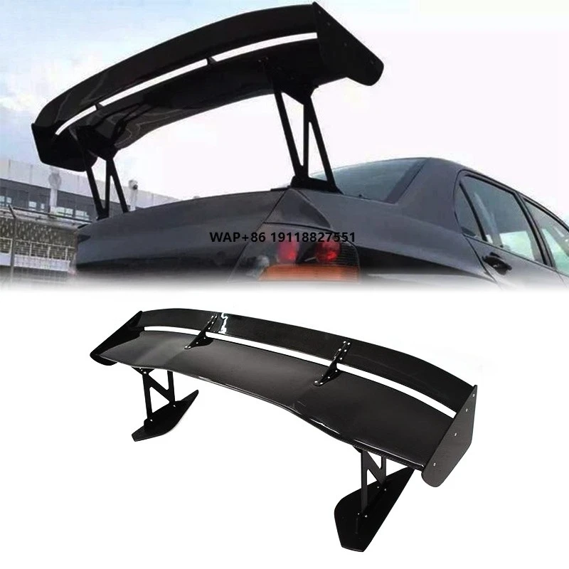 CARBON FIBER VOLTEXTYPE-5 STYLE GT WING W. UPRIGHTS 1600MM (HEIGHT AVAILABLE 215MM/290MM/390MM) for MITSUBISH EVO 7-9 CT9A