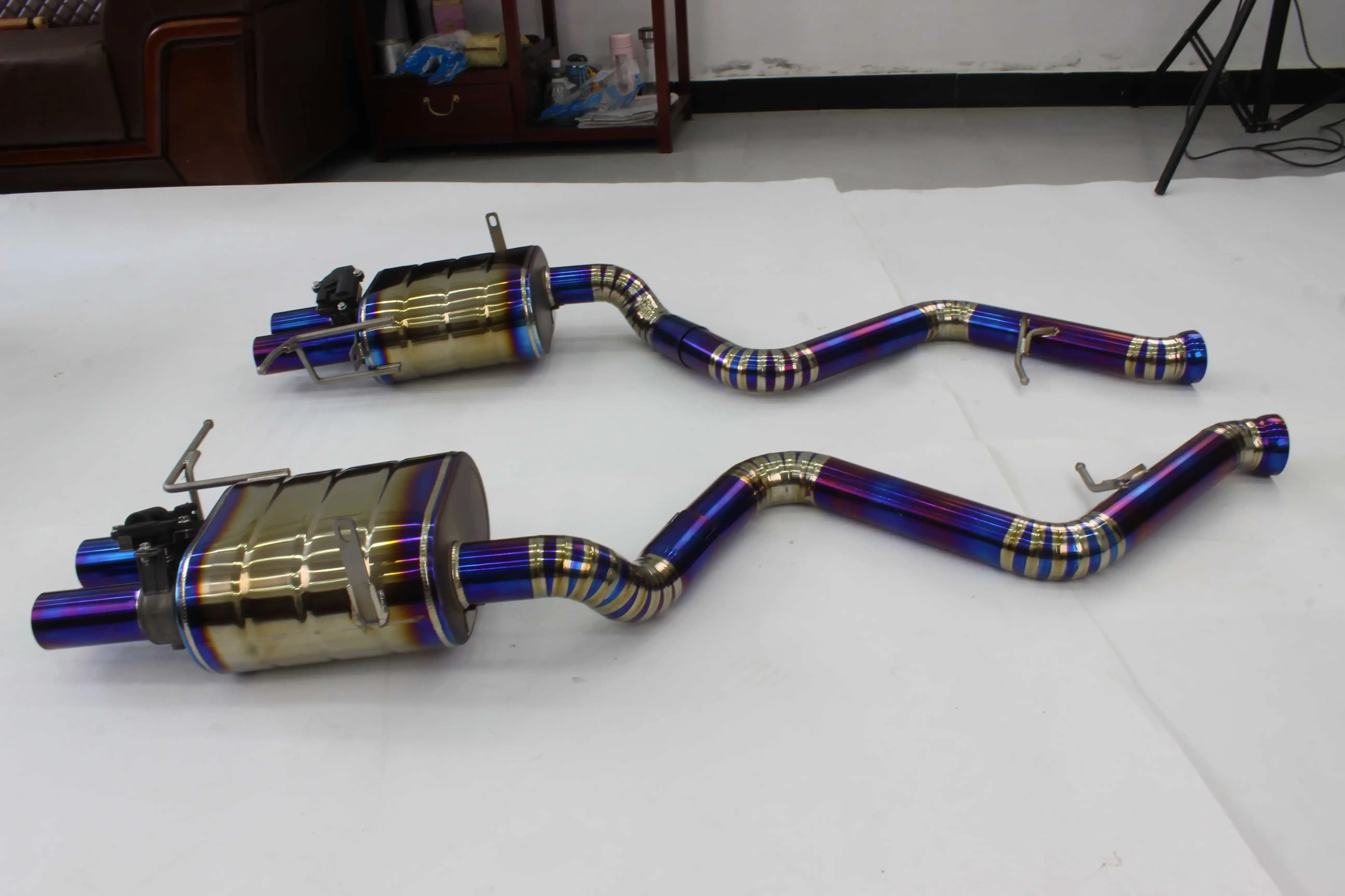 Custom Auto Uitlaatsysteem voor Bmw335/335i E90/E92/E93 4.0L Racewagen Uitlaatpijp Escape uitlaat Catback Uitlaat