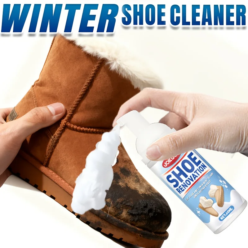 

Набор для ухода за замшевой обувью 5-в-1 для зимы | Средство для химчистки и защиты замши, нубука и обуви, удаляет соляные пятна и восстанавливает выцветший цвет