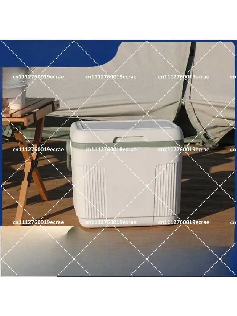 22L Portable Car Refrigerator Hot Cold Dual Use Electric Cooler Warmer for Camping Travel Outdoor Barbecue Fresh Keeping Box