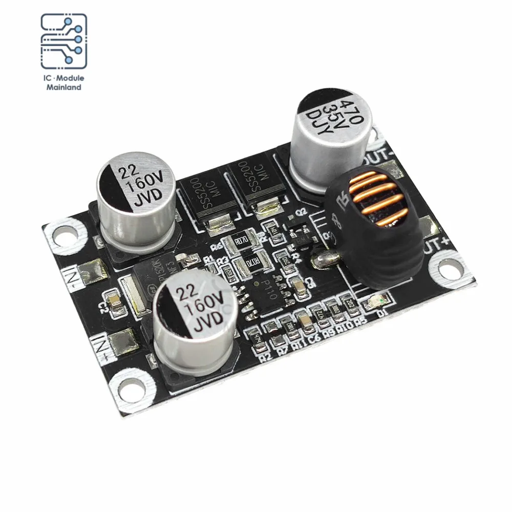 DC-DC High Power Buck Power Module Converter Input 10-110V Fixed to 5V 9V 12V 24V Output Converter Non-Isolated Regulator