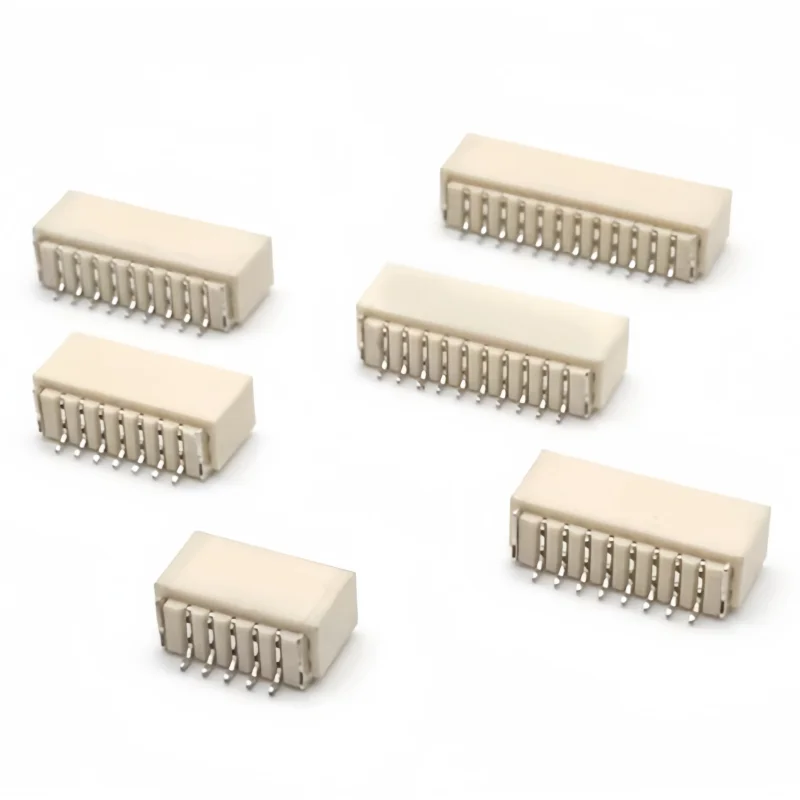 10Sets/lot Mini Micro SH 1.0 2Pin 3/4/5/6/7/8/910/11/12P JST Male & Female PCB Connector with Wires Cables 100MM