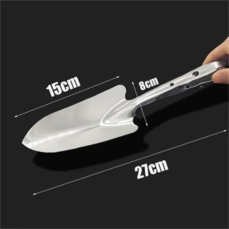 Promotion: Portable Stainless Steel Small Planting Shovel Mini Spade for Succulent Potted Flower Soil Digging GardeningAccessory