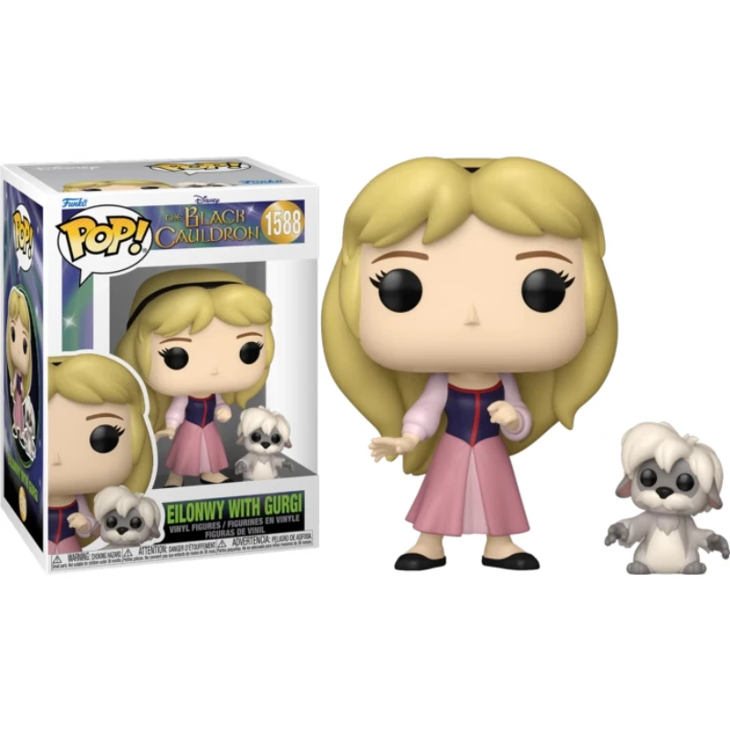 Funko POP Original Disney Anime Figure Eilonwy with Gurgi Action Figure Toys for Boys Girls Gift Collectible Model Ornaments - Image 3