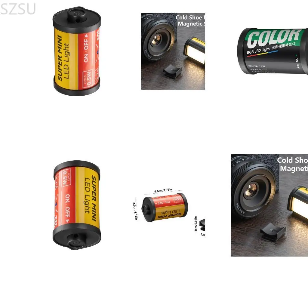 

SZSU Adjustable Brightness LED Light Fill Light for Video Parties 3000K,4500K,