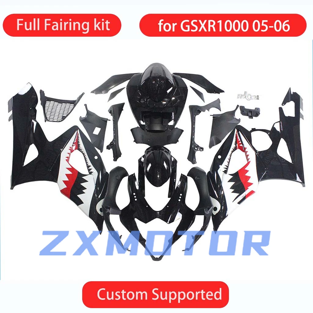 

Комплект обтекателей для мотоцикла GSXR1000 2005-2006, ABS, литье под давлением, Prime