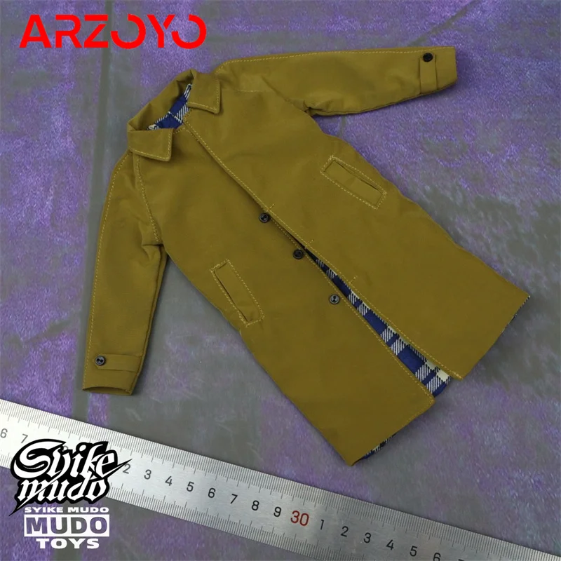 SKM019 1/6 skala męska wiatrówka płaszcz ubrania Model Fit 12 ''figurka żołnierza lalki ciała