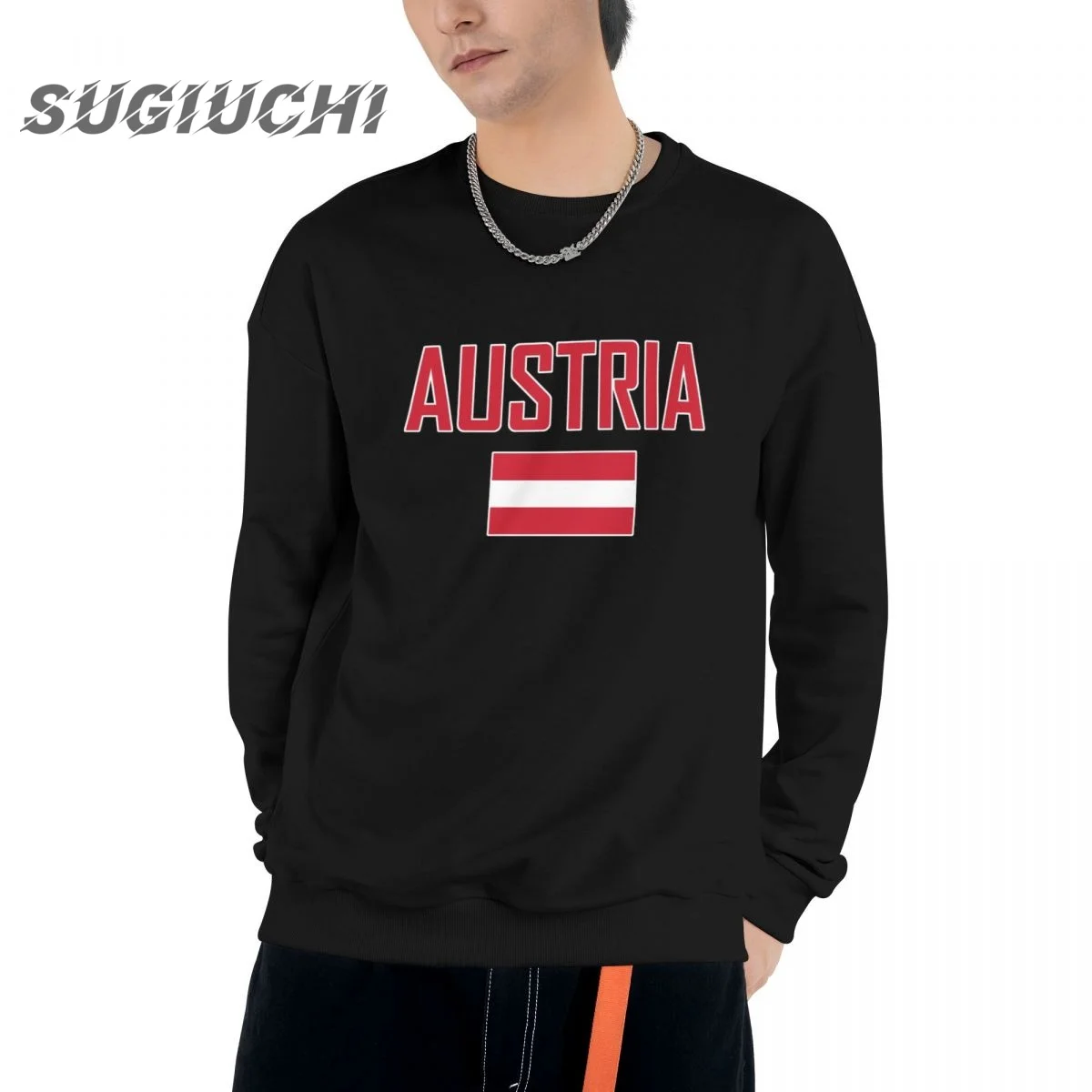 Cotton 6XL AUSTRIA Country Flag With Letter Men Unisex Hoodie Sweatshirt Women Hip Hop Streetwear Tracksuit Clothing