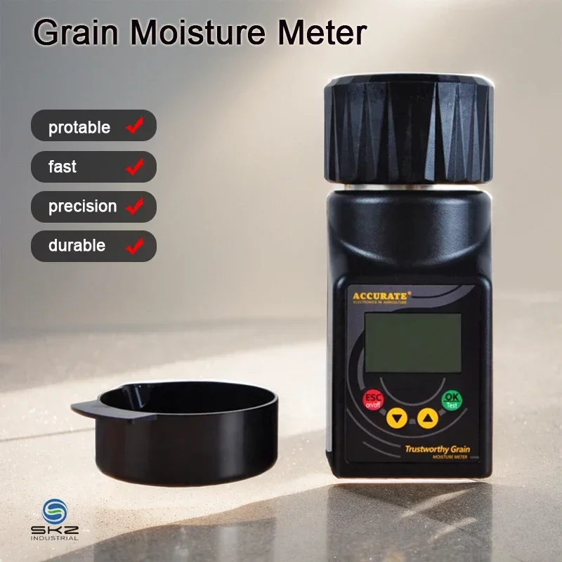 OEM Digital Grain Moisture Meter Multi-language Support for Coffee Beans cocoa bean Wheat Corn