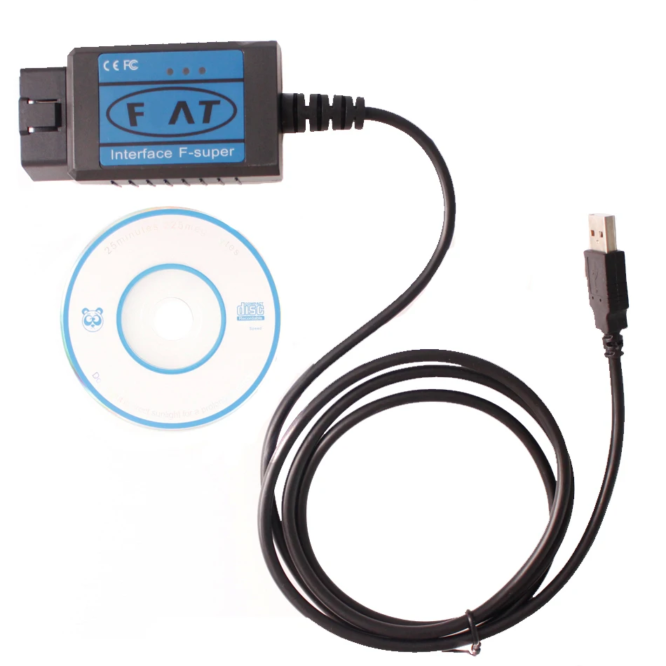 New USB SCAN TOOL Professional Scanner OBD2 Car Interface Cable F-Super OBDII EOBD Diagnostic Tool For F-iat