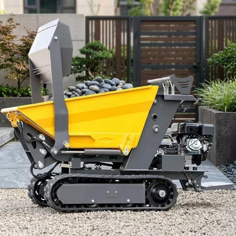800kg Mini Crawler Dump Truck Small Track Dumper Factory Direct Sale With After-sales Warranty Fast Shipping