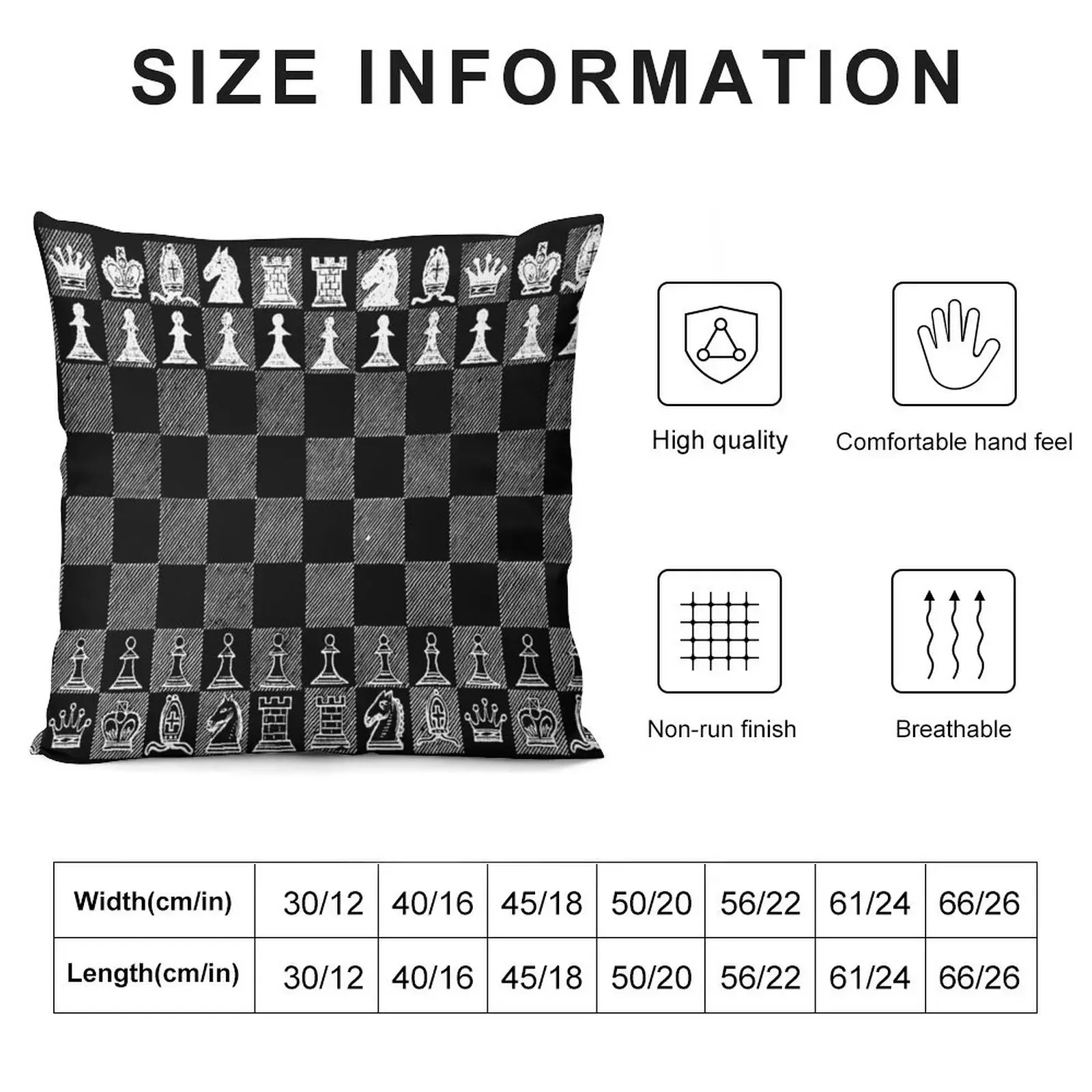 Chess Fan, Chess Player, Grand Master of Chess - White Throw Pillow Christmas Covers For Cushions Luxury Cushion Cover pillow