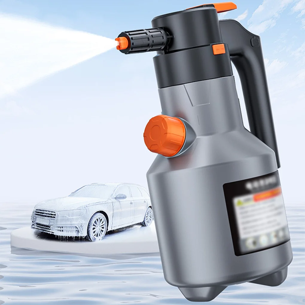 2L Electric Foam Sprayer Car Wash Snow Foam Spray Bottle Rechargeable Auto Wash Sprayer Can Car Accessories