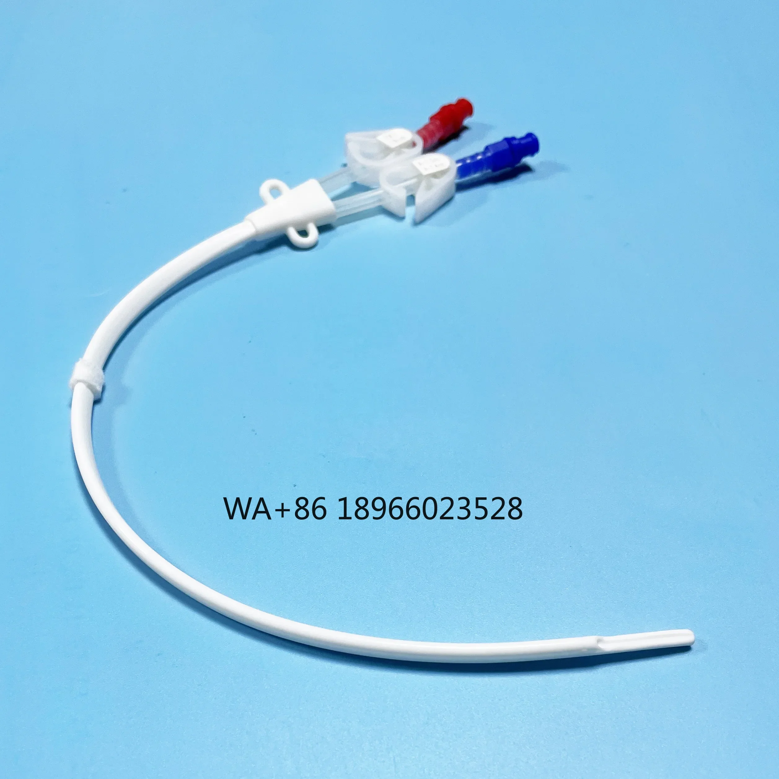 Medical Long Term Dialysis Catheter Kit Double Lumen Hemodialysis Catheter